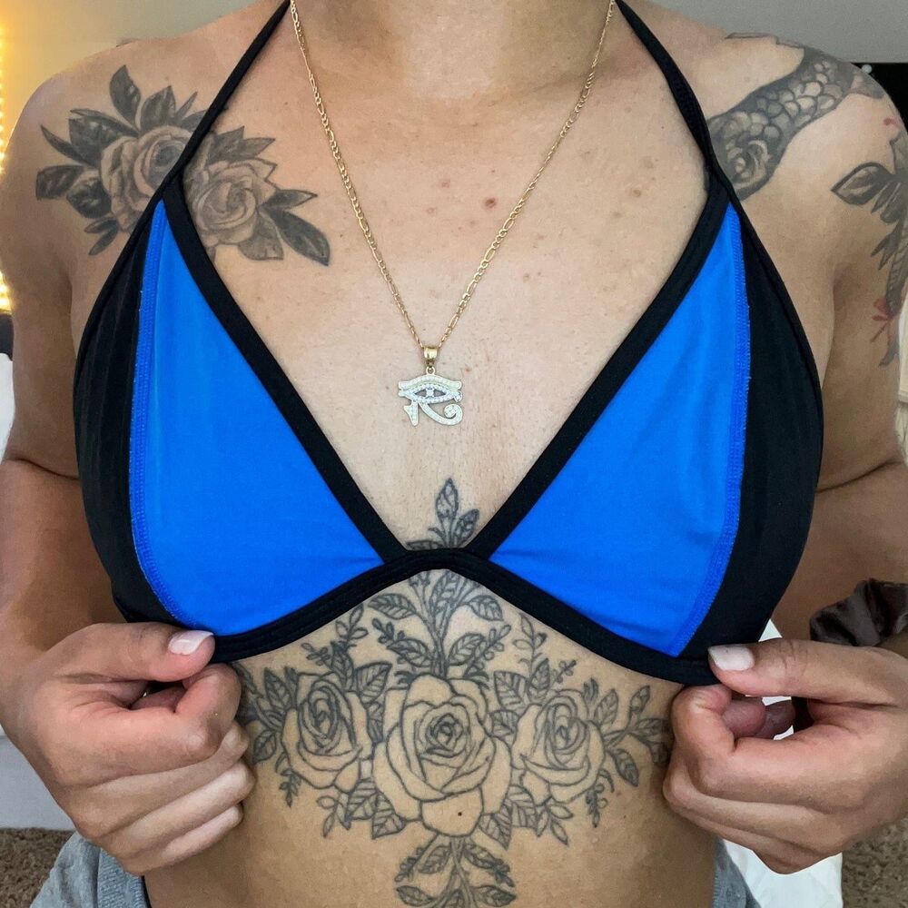 Victoria's Secret sz:L PINK String Bikini Top